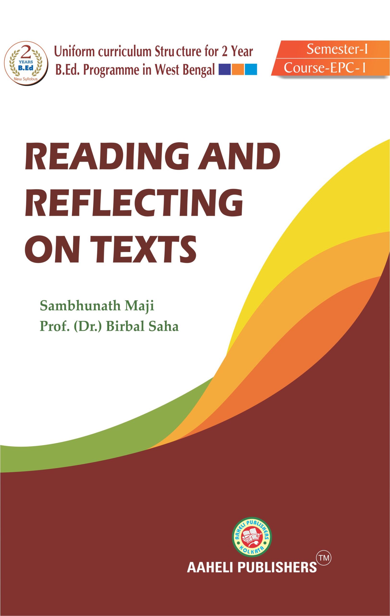 Reading and Reflecting on Texts 1st sem – English Version